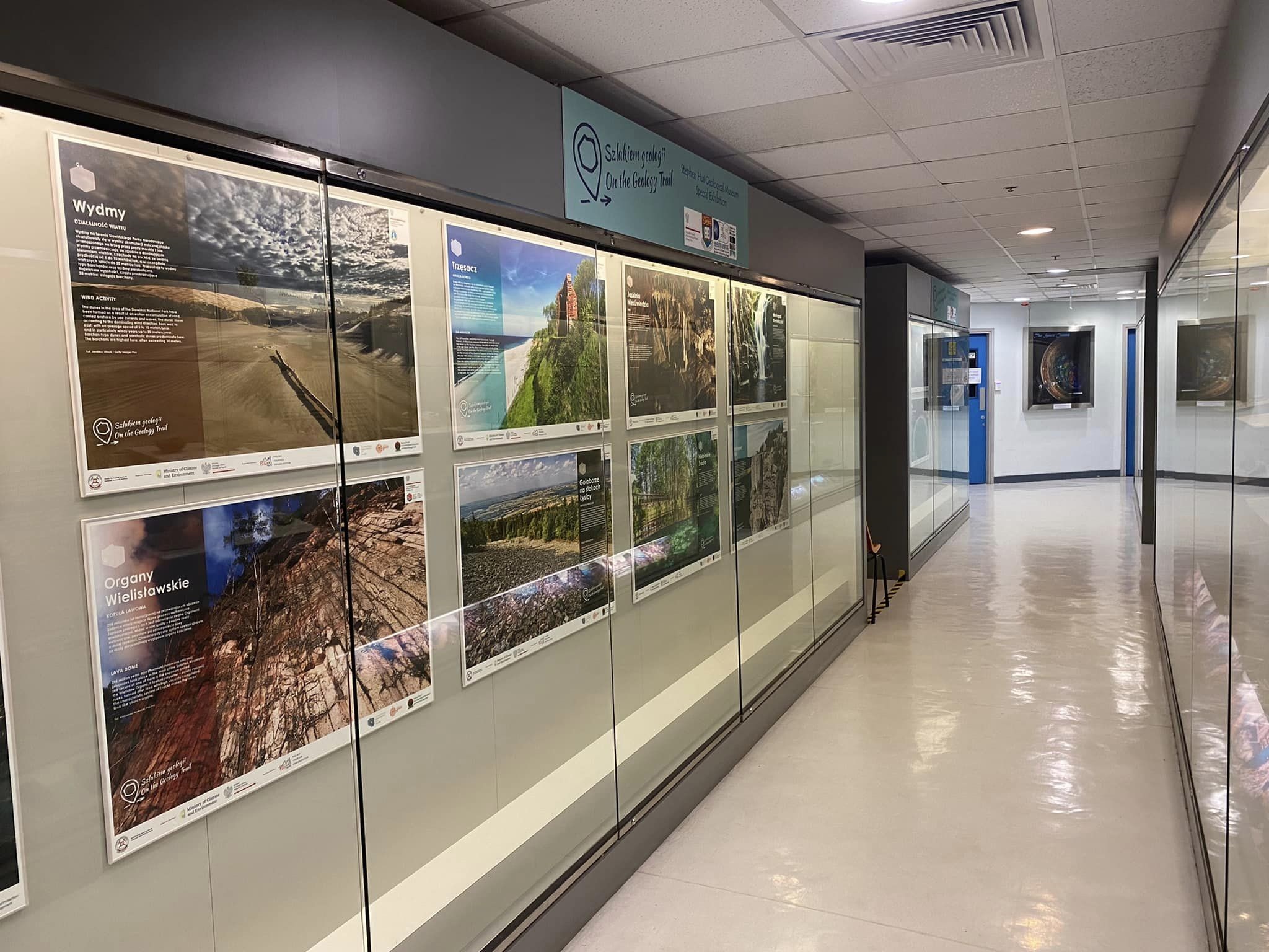 Wystawa pt. “Szlakiem Geologii. On Geology Trail” w Muzeum Geologiczny Uniwersytetu HKU im. Stephena Hui
