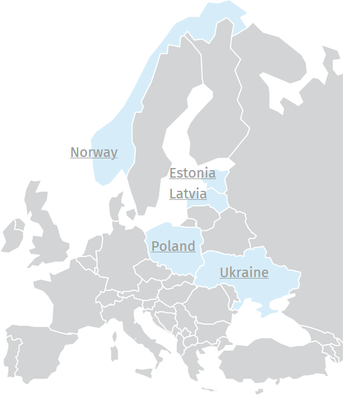 mapa interesariuszy projektu EU-Waterres