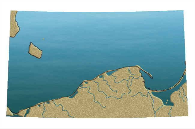 Morze Politorynowe ok. 3 tys. lat temu