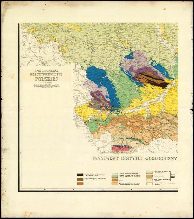 cutch 1 kuzniar cz. 1926 mapa geol. ark. sw ksw