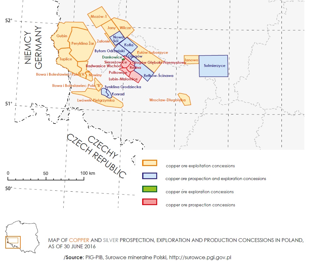 koncesje miedz