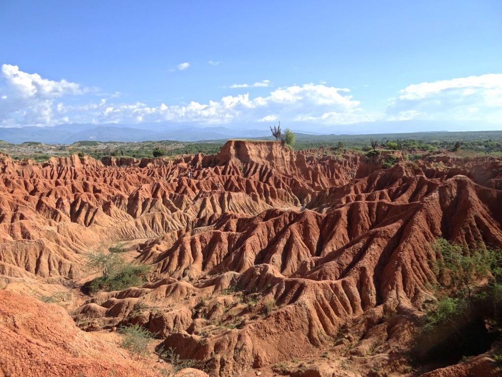 tierra roja del desierto de la tatacoa