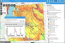 Ekran portalu aplikacji projektu Waterprotect