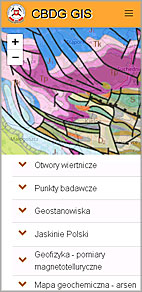 Aplikacja CBDG gis.pgi.gov.pl