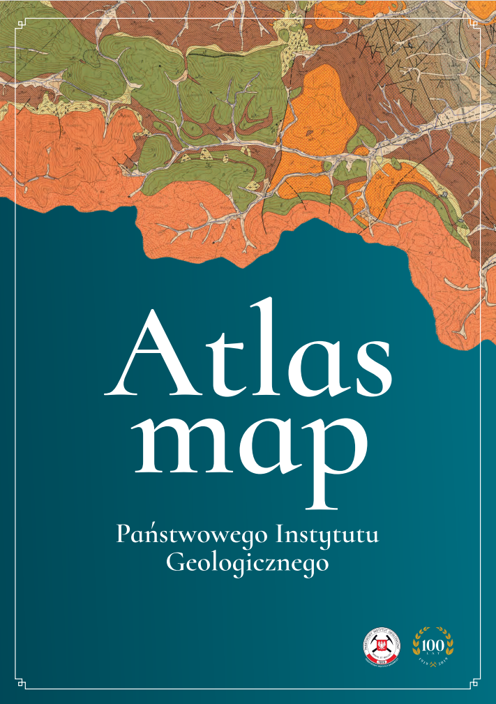 okładka publikacji Atlas map Państwowego Instytutu Geologicznego
