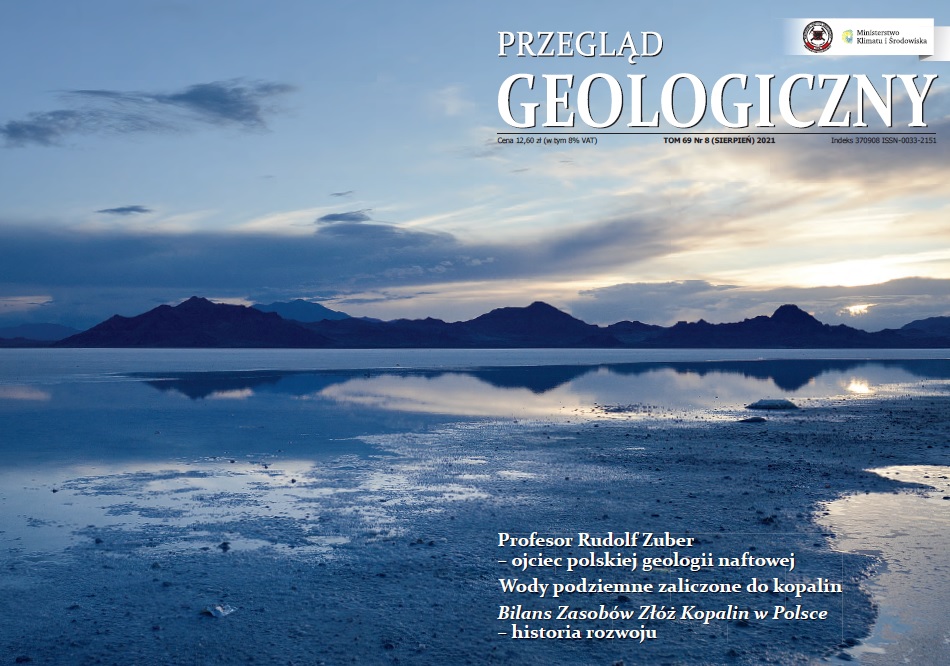 okładka czasopisma Przegląd Geologiczny 