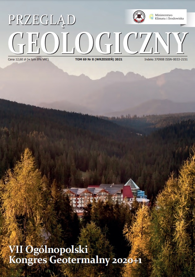 Okładka czasopisma Przegląd Geologiczny
