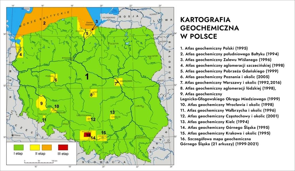 kartografia geochemiczna w Polsce