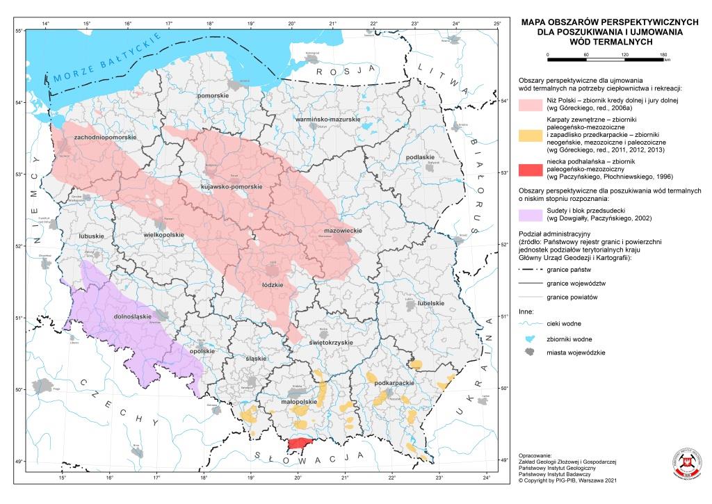 obszary perspektywiczne geotermia www