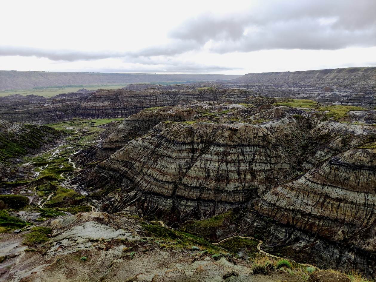 Jedna z atrakcji przyrodniczych prowincji Alberta – Drumheller