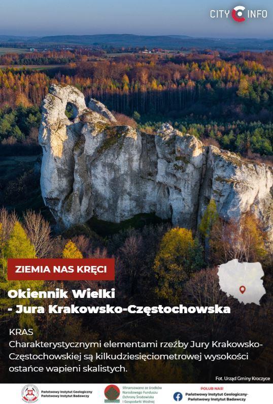 ziemia nas krci okiennik wielki jura krakowsko czstochowska kras