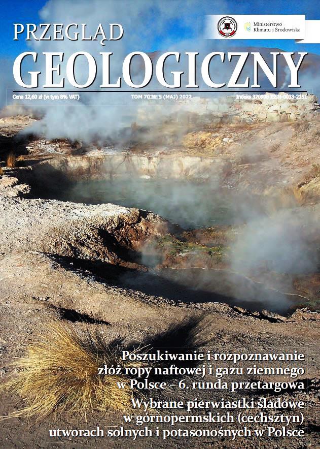 okładka czasopisma Przegląd Geologiczny