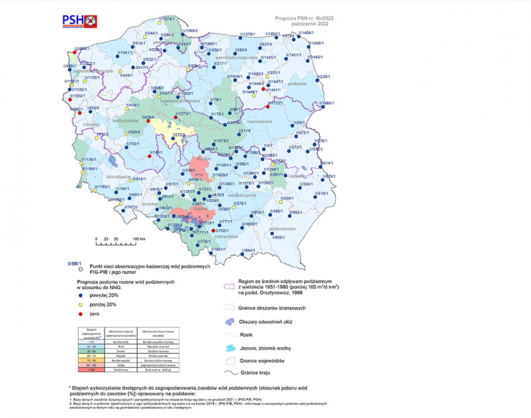 mapa Polski