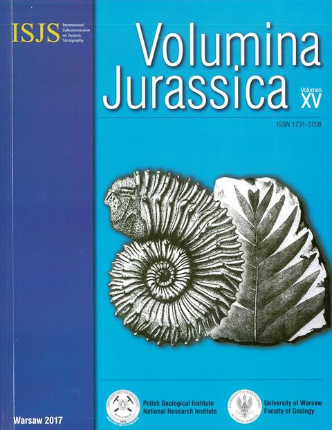 okładka czasopisma Volumina Jurassica