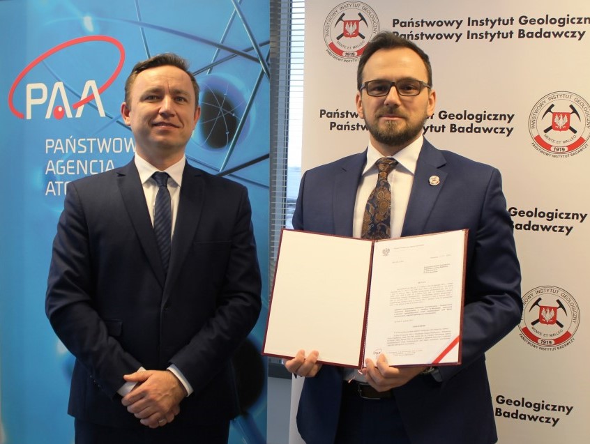 odebranie autoryzacji państwowej agencji atomistyki dla państwowego instytutu geologicznego