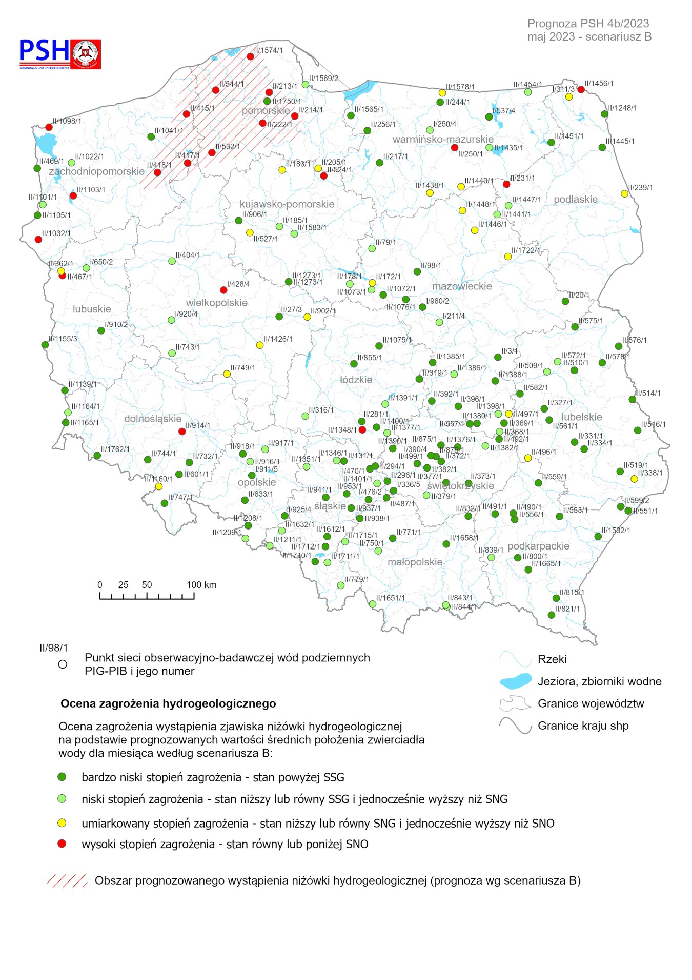 Prognoza PSH maj 2023