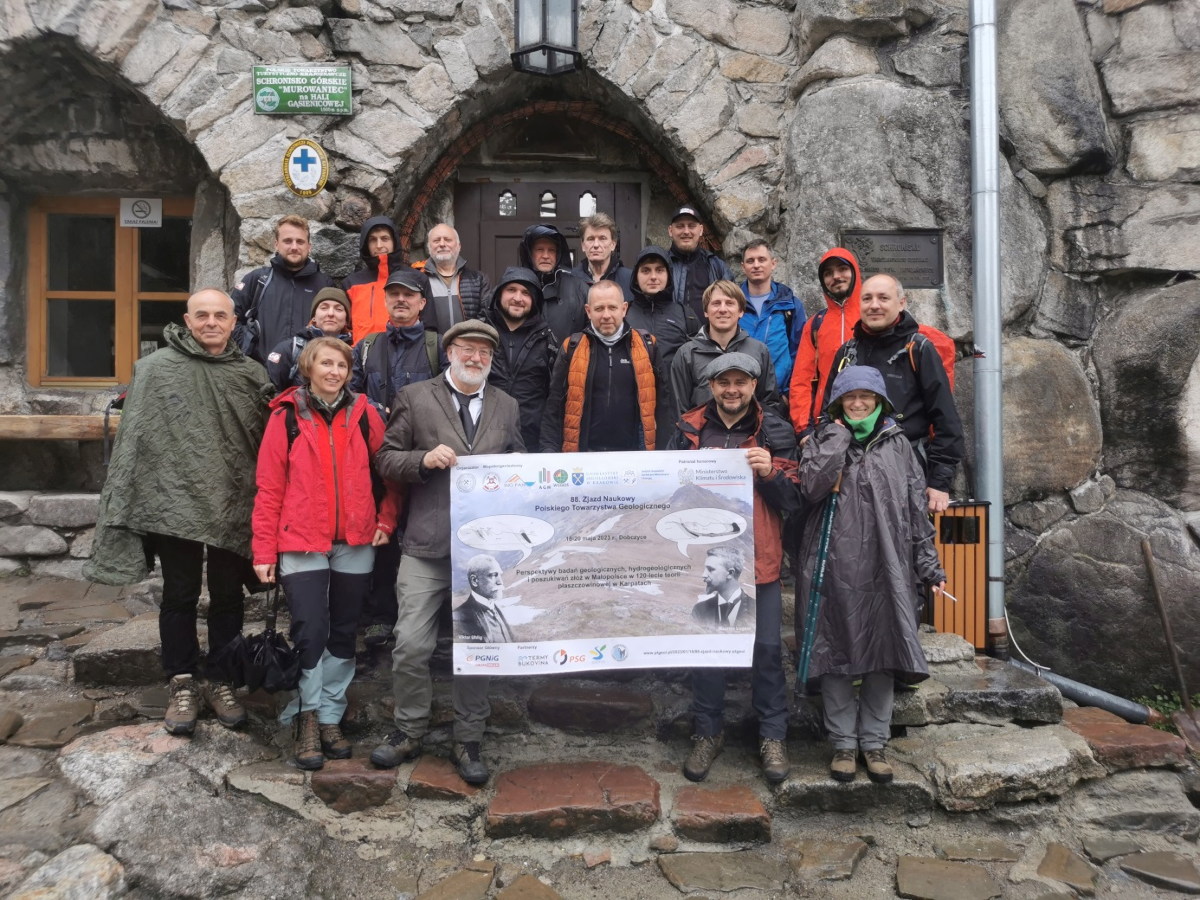 Uczestnicy sesji terenowej w Tatrach