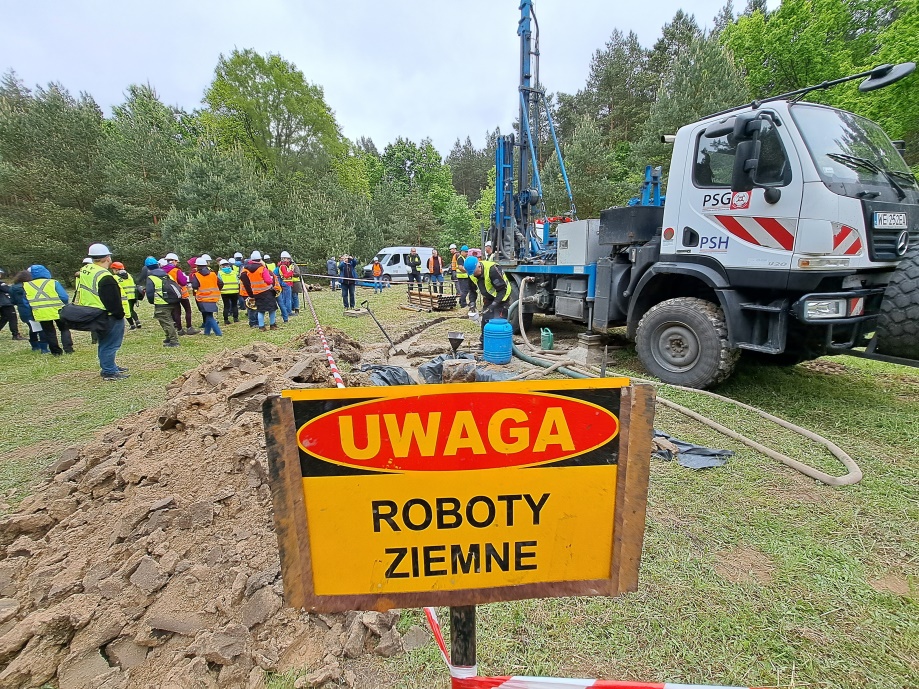 Warsztaty terenowe dotyczące metod wierceń