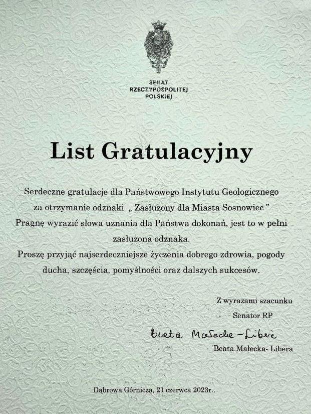 list gratulacyjny senator rp