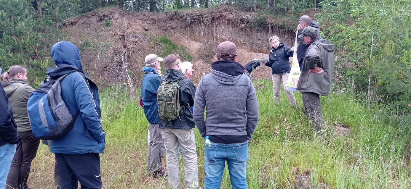 Uczestnicy Geologicznego Poleskiego Seminarium Transgranicznego, 12-14.06.2023 Fot. E. Gruszczyńska