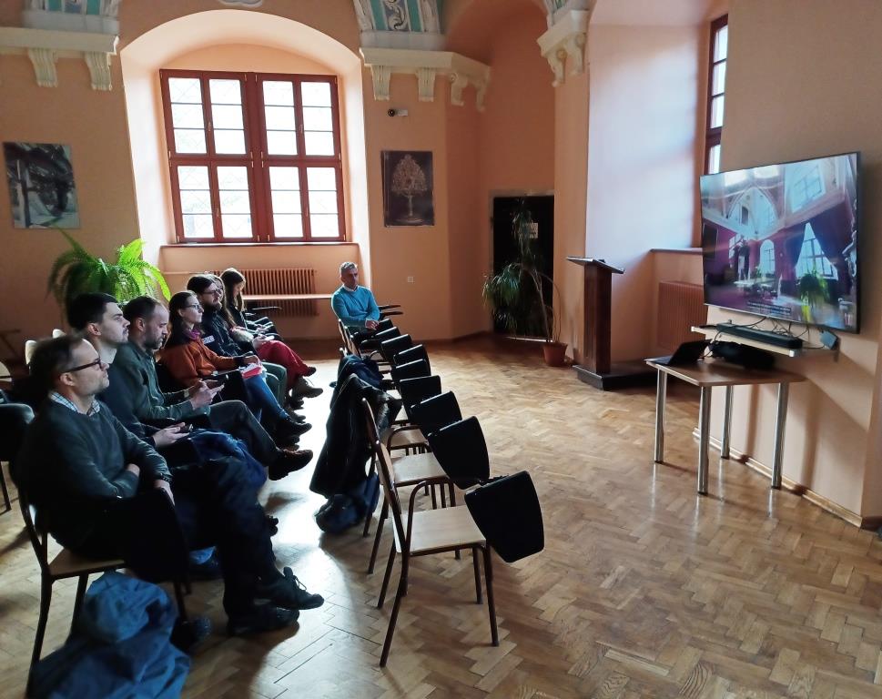 Prezentacja modernizacji systemu grzewczego w Klasztorze Księgi Henrykowskiej prowadzona przez firmy DiMEN Sp. z o.o. oraz DPS Sp. z o.o.