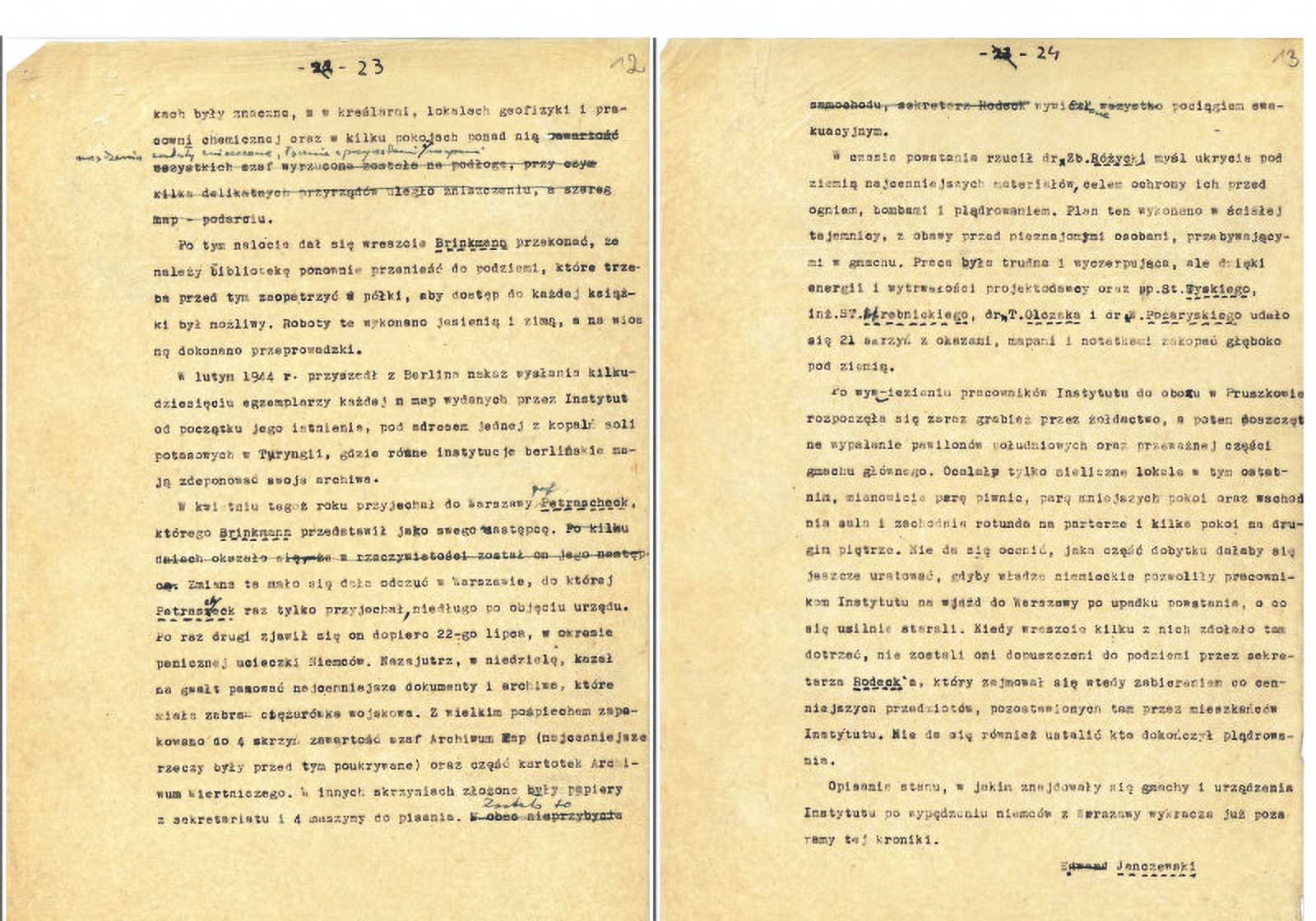 zdjęcie kroniki archiwalnej