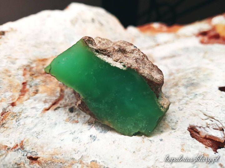 chryzopraz minerał