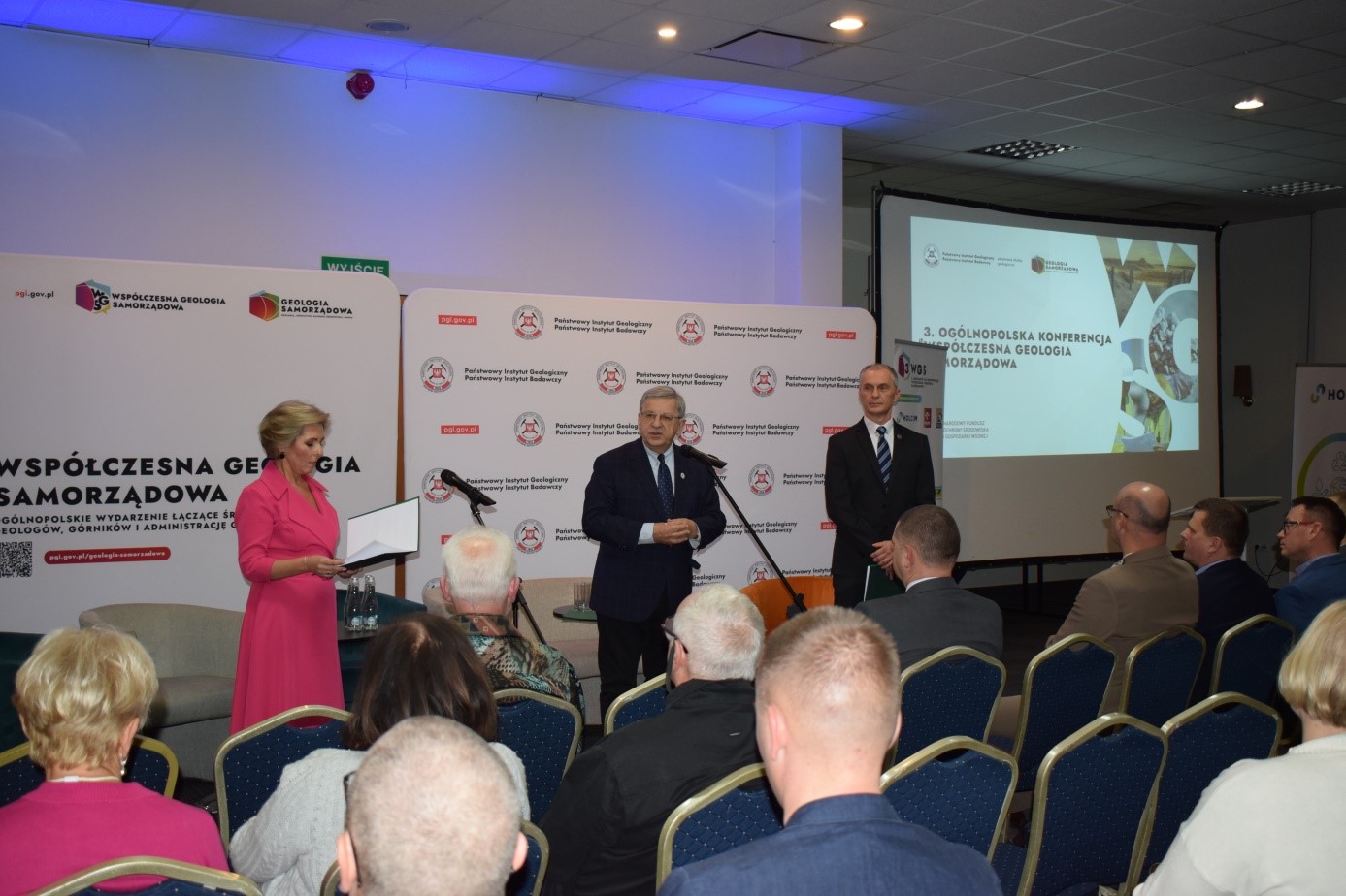 sala konferencyjna podczas wydarzenia