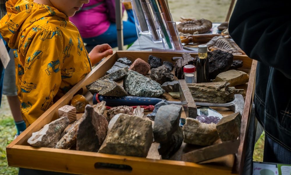 Stoisko edukacyjne PIG-PIB podczas Dolnośląskiego Festiwalu Nauki