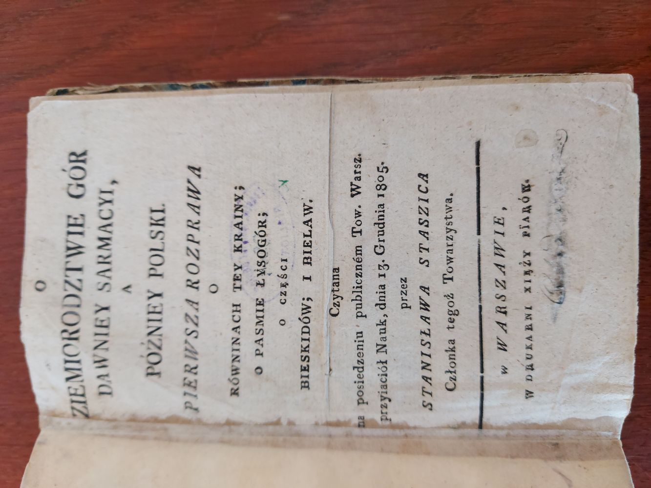 staszic o ziemiorodztwie