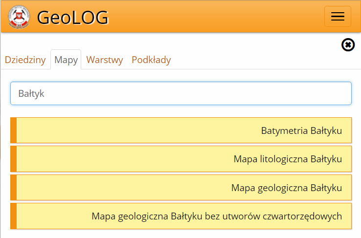 geolog mapy szukanie