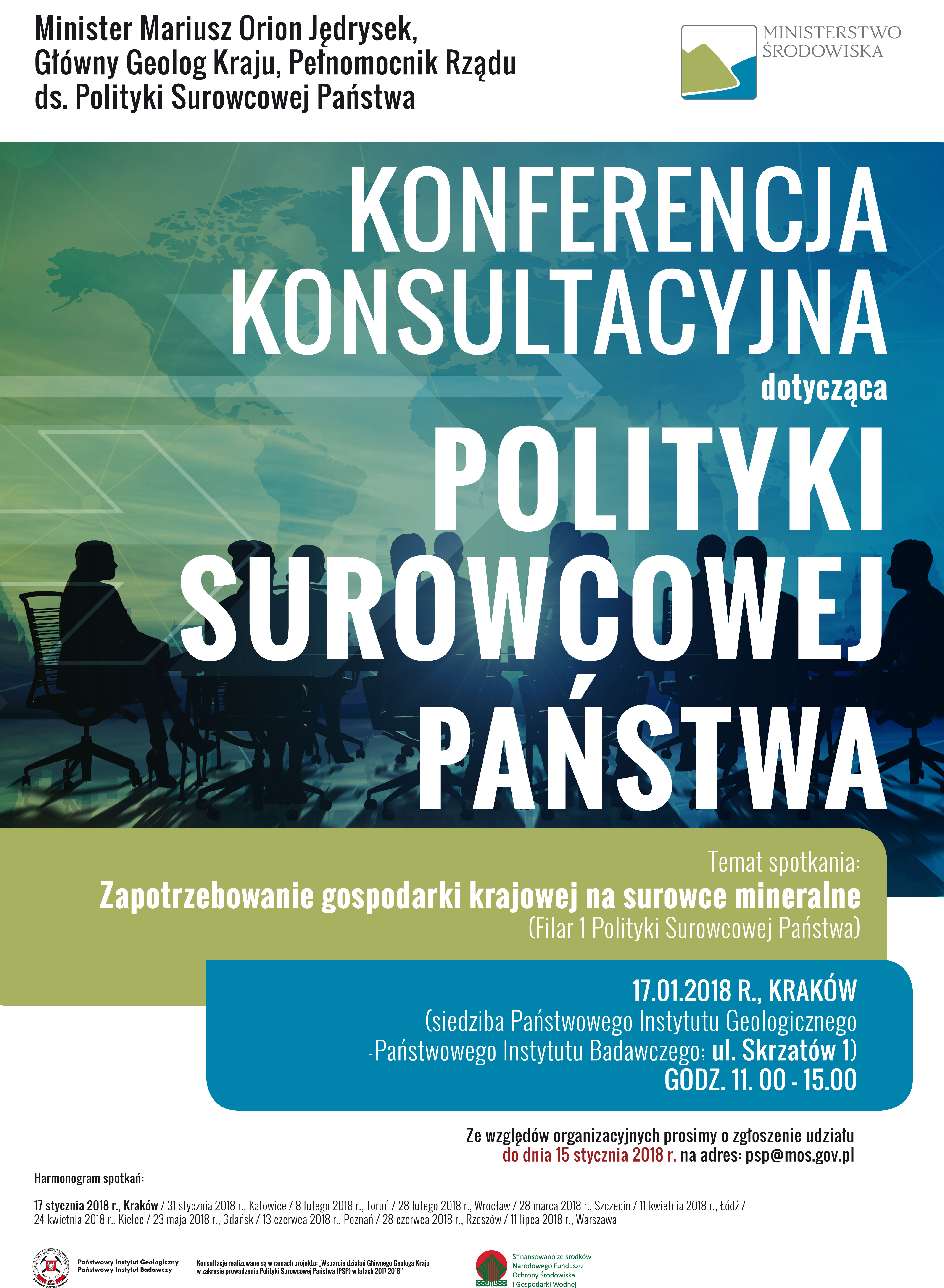 plakat konsultacje krakow kalendarium