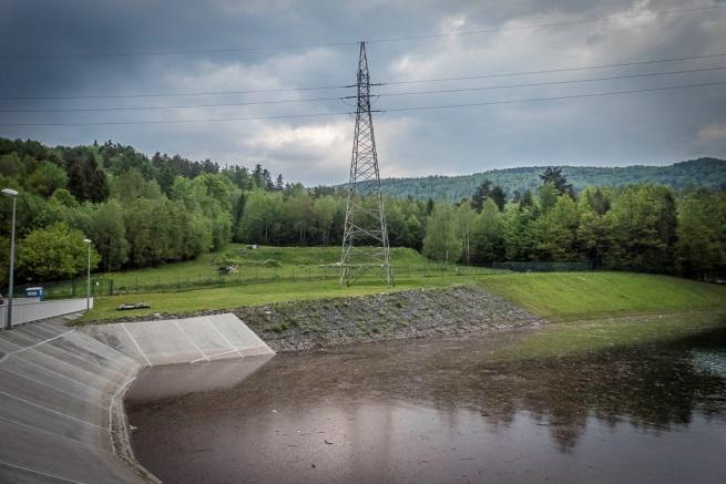 zbiornik w wilkowicach powiat bielski fot. z. perski