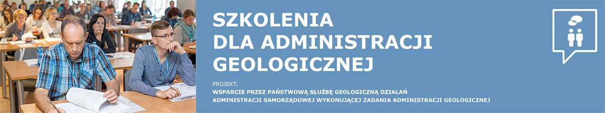 szkolenia dla administracji geologicznej