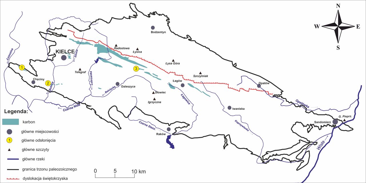 kambr mapa