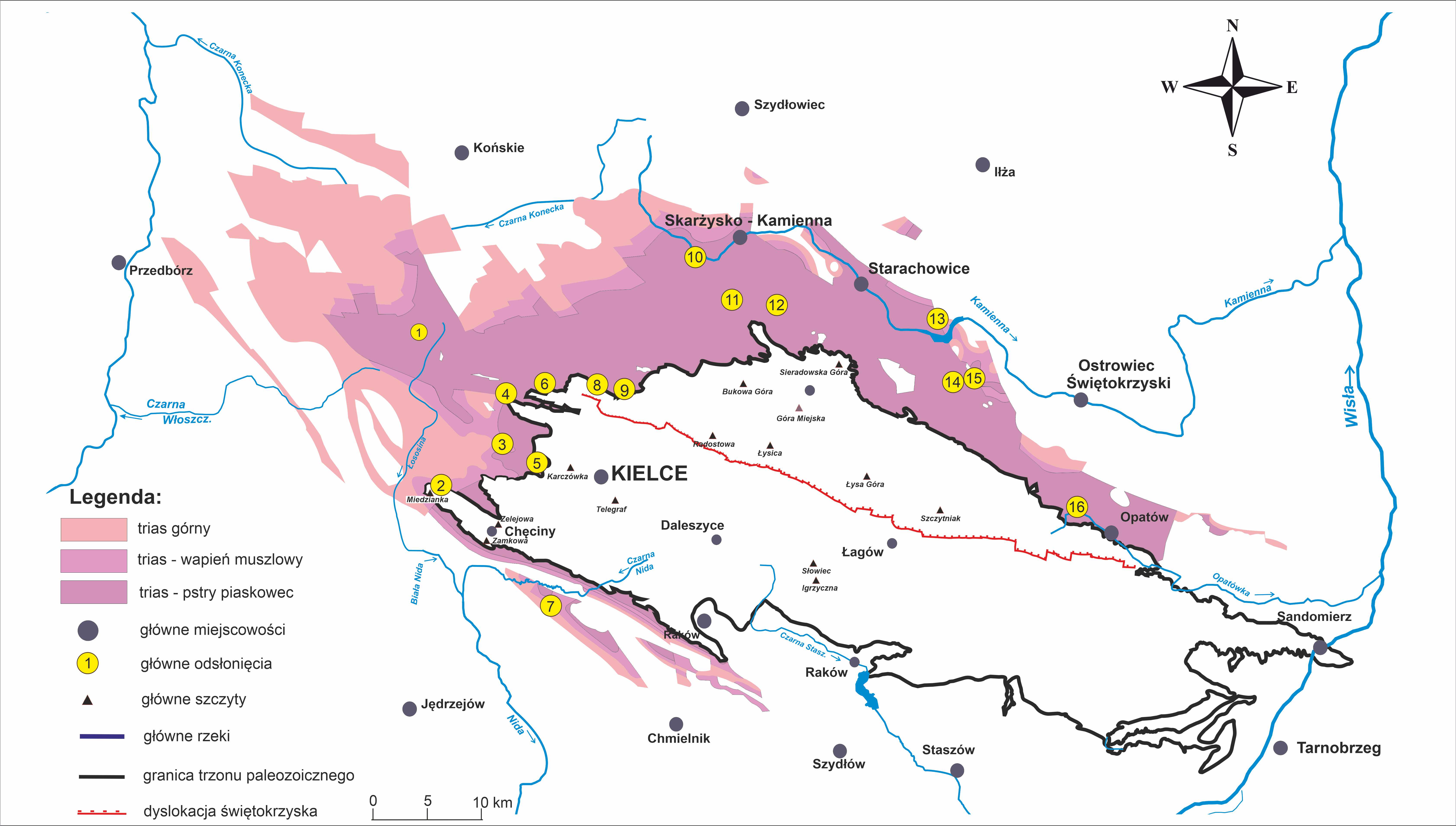 trias mapa