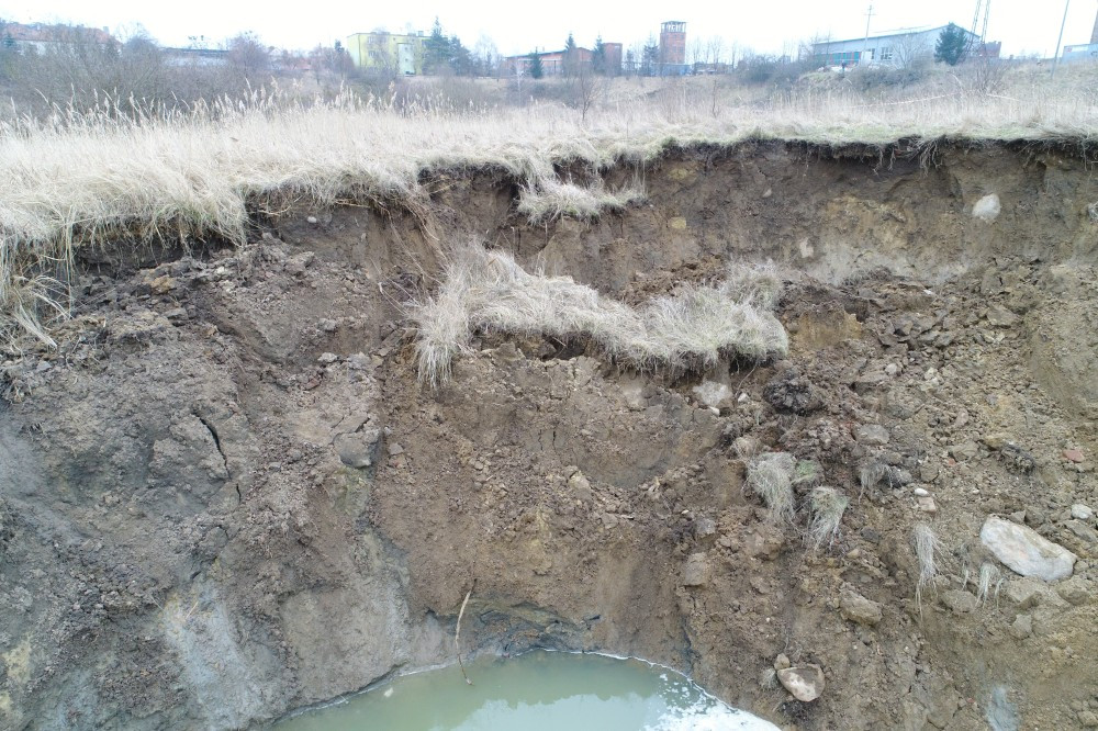 Skarpa zapadliska – zbliżenie