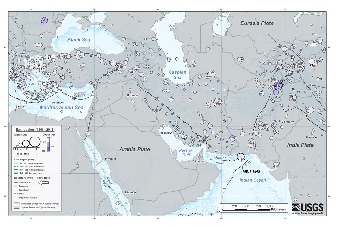 iran trzesienie  ziemi