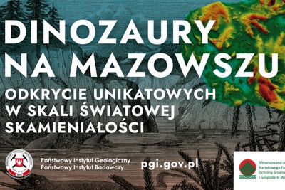 Konferencja prasowa "Dinozaury na Mazowszu"