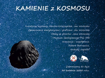 Wystawa "Kamienie z kosmosu"