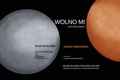 Wystawa "Wolno mi... dotykać barw"