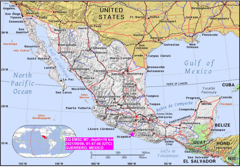 meksyk mapa 2
