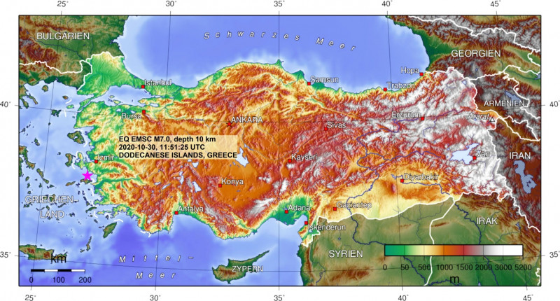 turcja grecja mapa 1