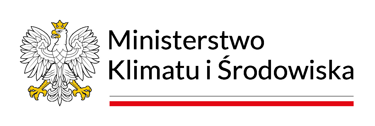 logo ministerstwa klimatu i rodowiska znak podstawowy kolor biale tlo