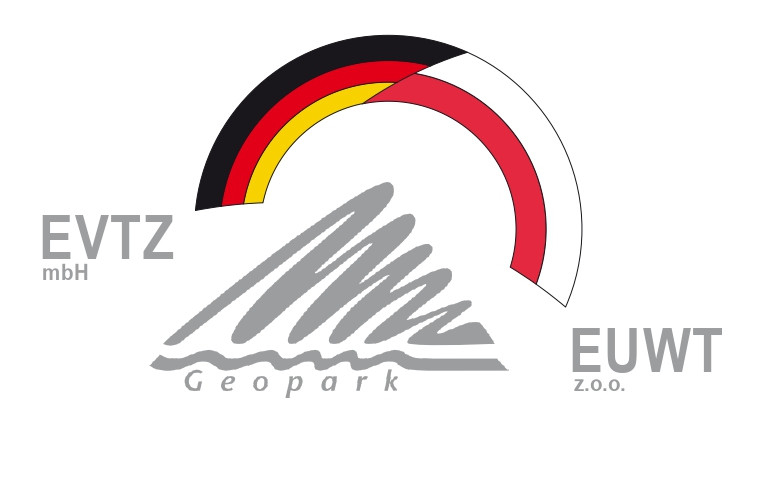Logo Geoparku Łuk Mużakowa (EUWT z o.o.)