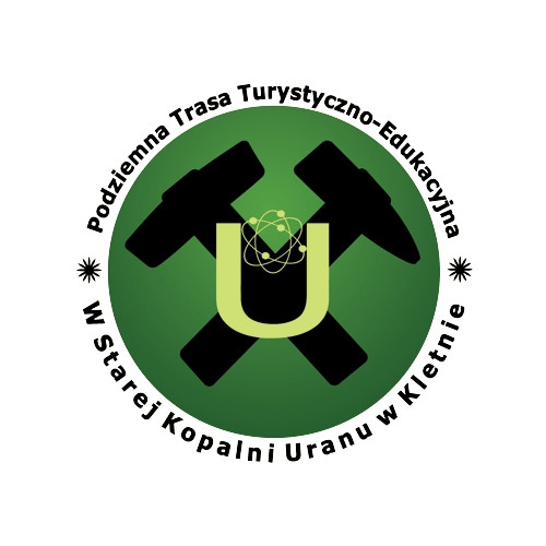 Logo Podziemnej Trasy Turystyczno-Edukacyjnej w Starej Kopalni Uranu w Kletnie