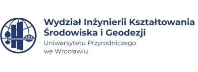 Logo Wydziału Inżynierii Kształtowania Środowiska i Geodezji Uniwersytetu Przyrodniczego we Wrocławiu 