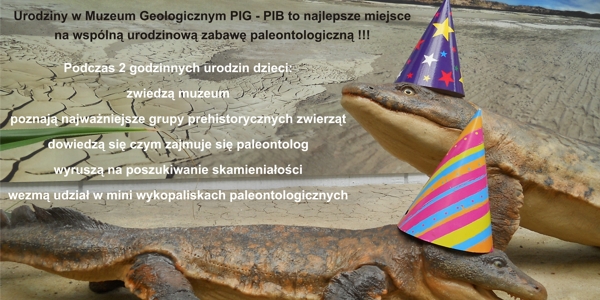Urodziny w Muzeum Geologicznym