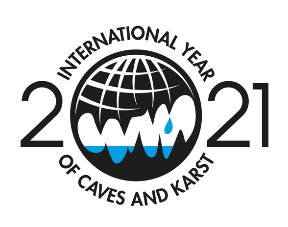 Logo Międzynarodowego Roku Jaskiń i Krasu