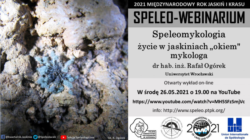 Plakat speleo webinarium 5w